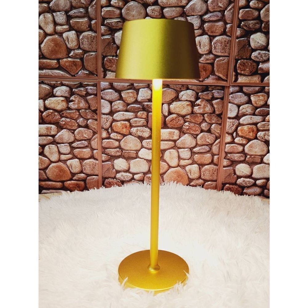 Dimmable Rechargeable Cordless Gold Desk Table Lamp #B8